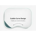 thumbnail image 2 of BG by BEDGEAR Cuddle Curve Bed Pillow for Side Sleepers - Medium Support with Moisture Wicking Cover, 2 of 8