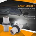 thumbnail image 4 of 2Pcs LáMpara de SeñAlizacióN Direccional Lamp Socket . (T10) para City Accord Vezel RL 33304-S5A-003, 4 of 9