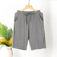 thumbnail image 1 of Wisremt Mens Sleeping Stretch Boxer Shorts Ultra-Soft Lounge Pajama Bottoms with Pockets, 1 of 8