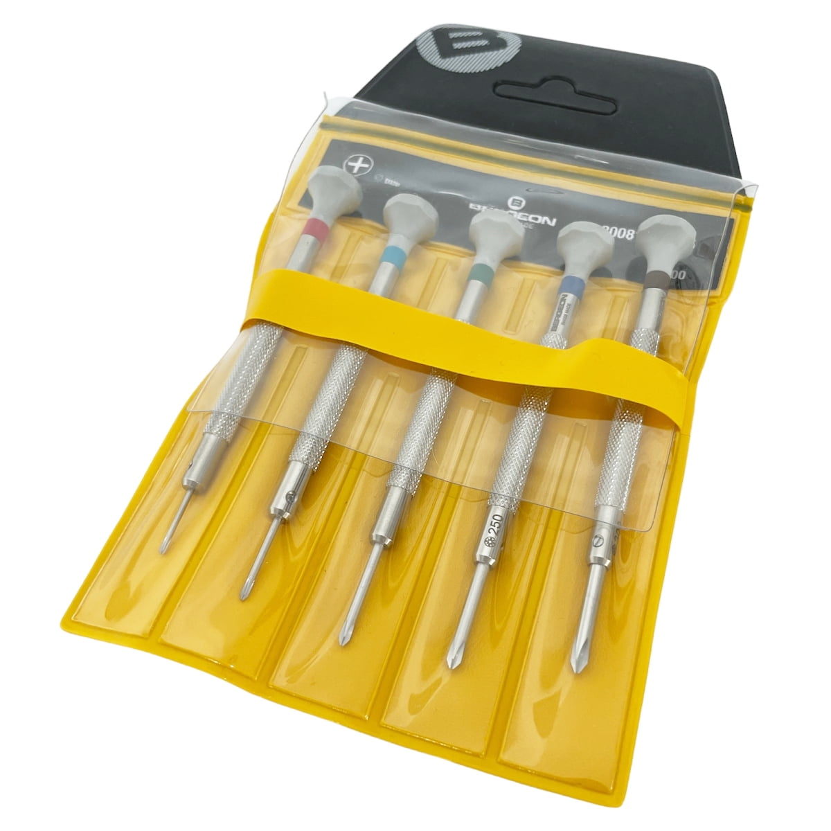 Bergeon 30081-C-P05 Phillips screwdriver set of 5