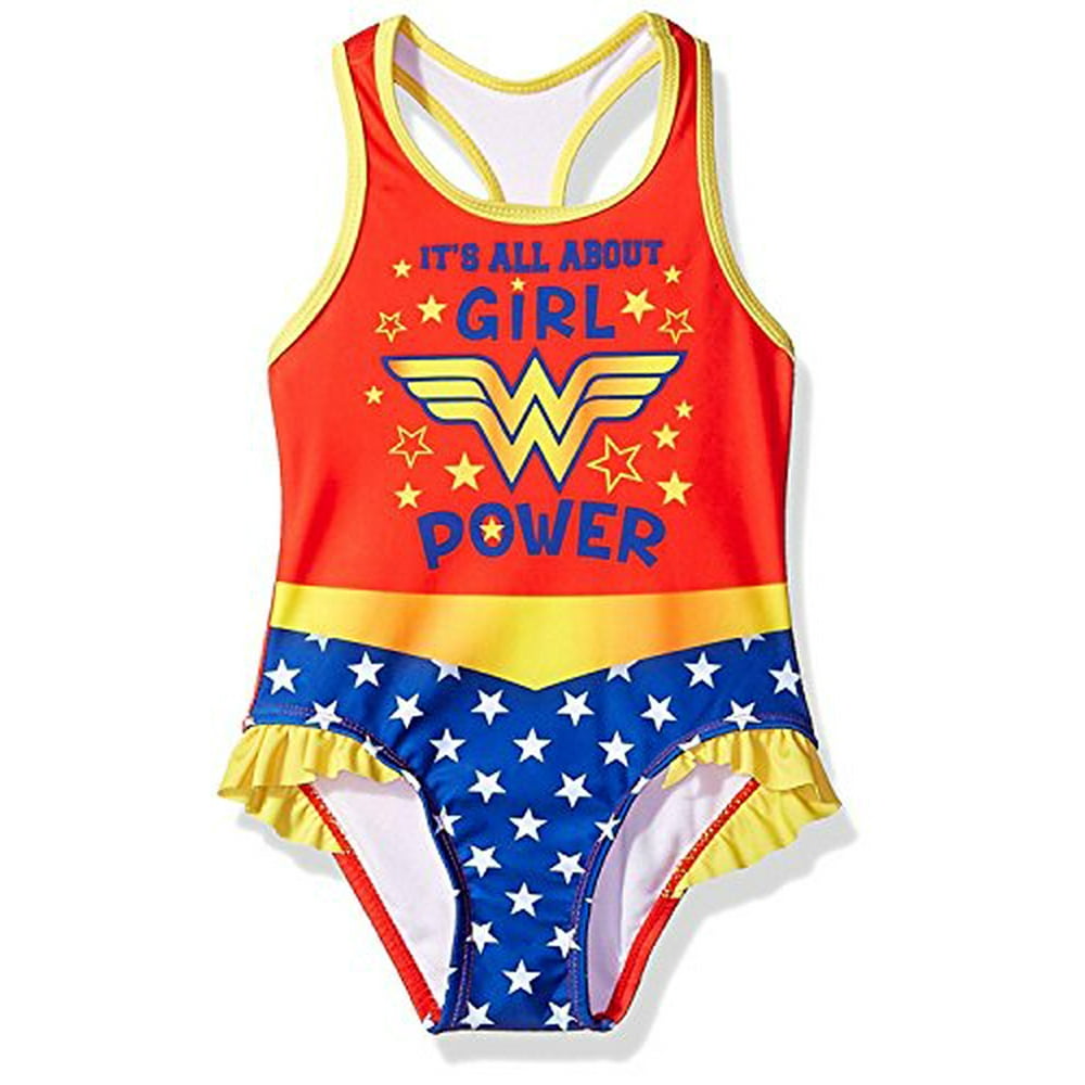 Wonder Women Wonder Woman Superhero Girls Tankini Swimwear Swimsuit