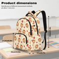 thumbnail image 6 of Jeiento Capybara 17 Inch Schoolbag for Boys Girls 4-Piece Set Lunch Bag Pencil Case Water Bottle Holder Lightweight Large Capacity Backpack for Kids Back to School, 6 of 7