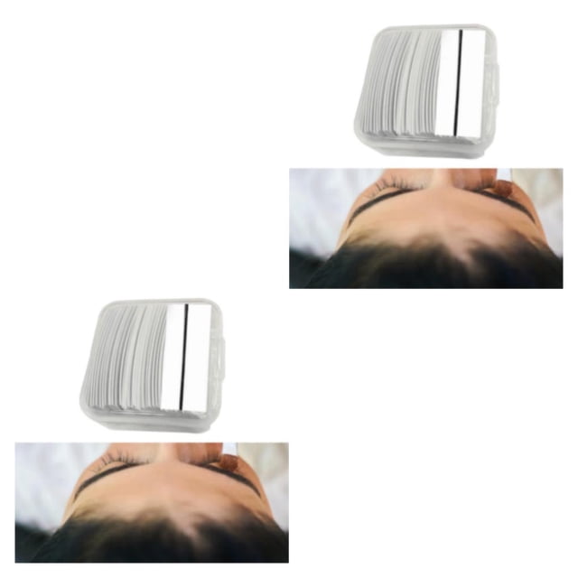 maskred 40 Pcs Colle Auto-Adhésive Double Bande Sensible à la Chaleur pour Artiste Style Beauté A 2Set