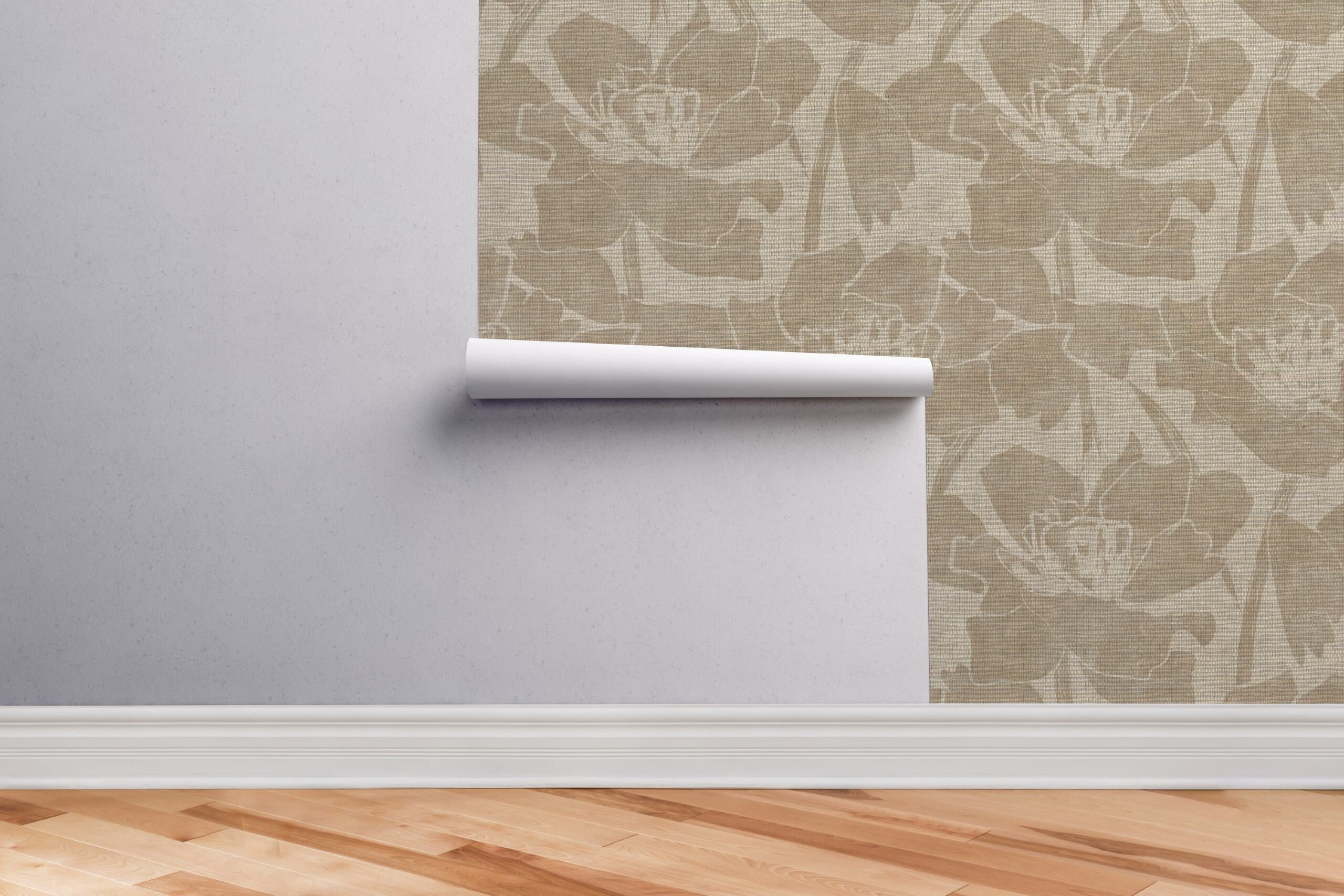 Wall Wear Golden Girls Peel and Stick Vinyl Wallpaper Roll 17.5" x 216" Removable Self Adhesive Wall Covering with Bubble Release Technology