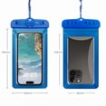 thumbnail image 2 of Portable Bags Mobile Phone Pouch Useful PVC Lightweight Universal Touchscreen Protector Cover Swimming Bag Waterproof Phone Case BLUE, 2 of 8
