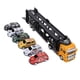 thumbnail image 1 of Coche De Transporte De Camión Transportador, Ruedas De Goma Desmontables Que Funcionan Suavemente Camión De Simulación De Transportador Resistente A Choques Con 6 Modelos De, 1 of 7