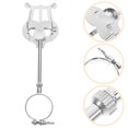 thumbnail image 2 of MasteelfCA 1 Pce Support de Musique Clarinette Durable Portable Partition de Musique Marche (Argent), 2 of 8