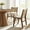 Walnut Natural, variant on Modway Saoirse Woven Rope Wood Dining Side Chair in Natural Black