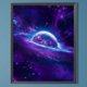 thumbnail image 3 of Pintura de diamante 5D DIY, taladro redondo completo, Kit de nebulosa vasta AB parcial, decoración de 45x55cm, 3 of 9