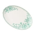 thumbnail image 3 of The Pioneer Woman Agatha Stoneware 16-inch Serving Platter, Green, 3 of 5