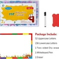 thumbnail image 3 of Magnetic Letters Kit, 234 Pcs Alphabet with Magnet Board Pen and Box, Educational Refrigerator Magnets for Preschool Learning Spelling (Colorful), 3 of 8