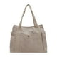 thumbnail image 2 of Bolso de mano para mujer con múltiples bolsillos, bolsos de hombro para damas y niñas, bolso grande, bolso informal con cremallera, bolso blanco Baoblaze Bolso de mujer, 2 of 8