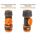 thumbnail image 3 of YAOMOBB Water Connector Water Control Connector with Switch Quick Connect Leakproof Stable Soft Water Tube Fitting Garden 1/4 1/6, 3 of 6