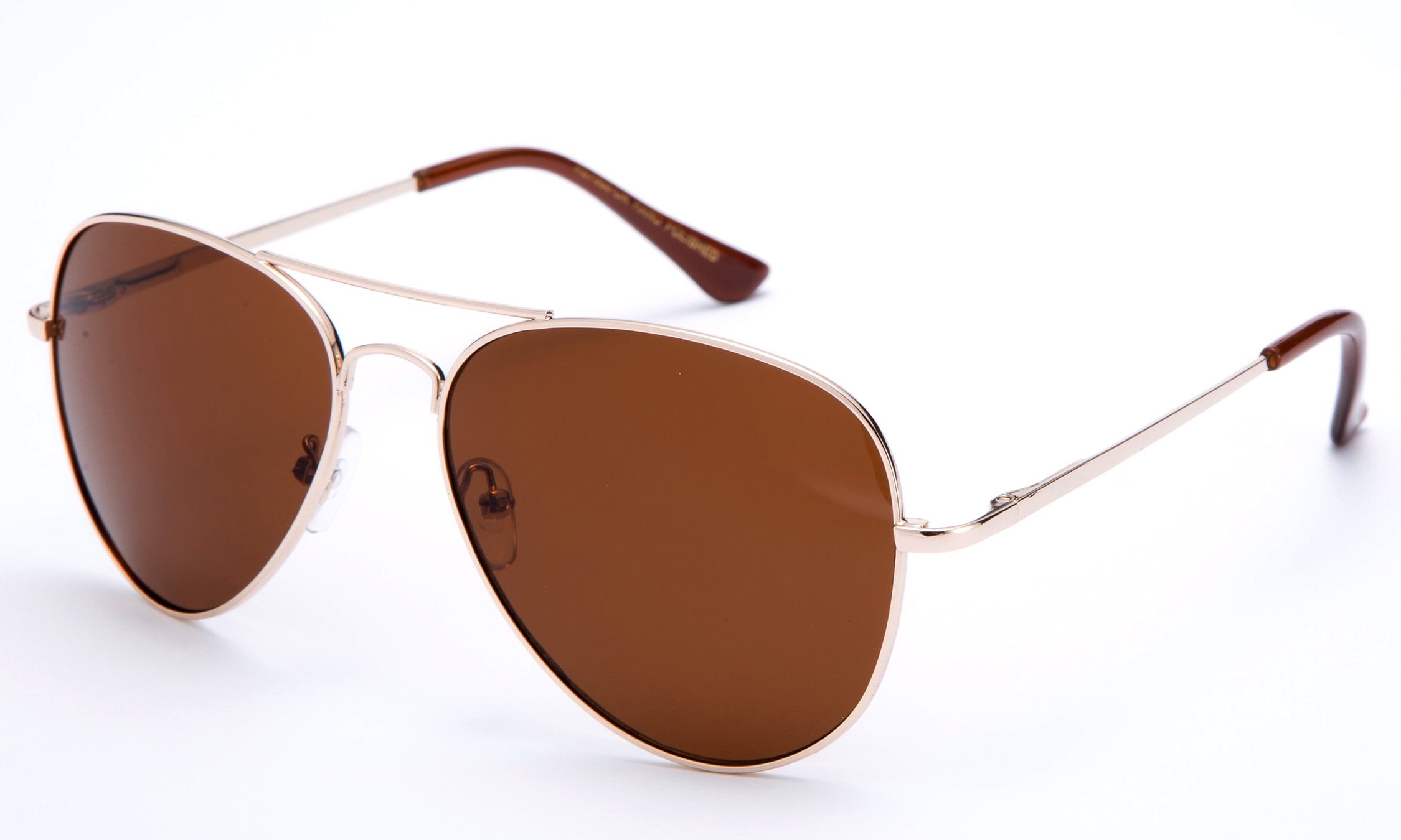 58mm Wide X 47mm High Polarized Clip-on Flip-up Copper SunGlasses 128mm Wide 