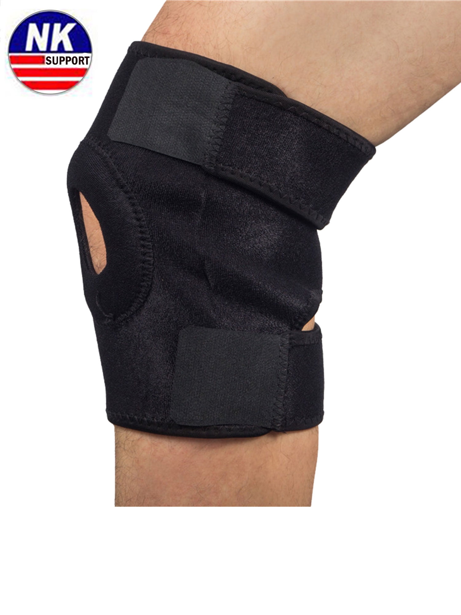 NK SUPPORT Knee Pads, OpenPatella Stabilizer with Adjustable Strapping