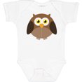 thumbnail image 3 of Inktastic Owl Fat Brown Boys or Girls Baby Bodysuit, 3 of 5