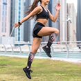 thumbnail image 6 of Lsque Flower Bald Eagle Pattern Sport Compression Socks for Men & Women 15-20 mmHg Knee High Nurse Pregnant Running Medical and Travel Athletic, 6 of 6