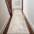thumbnail image 3 of Alfombra Runner Art&Tuft 61 x 305 cm, lavable y antideslizante, color beige, 3 of 9