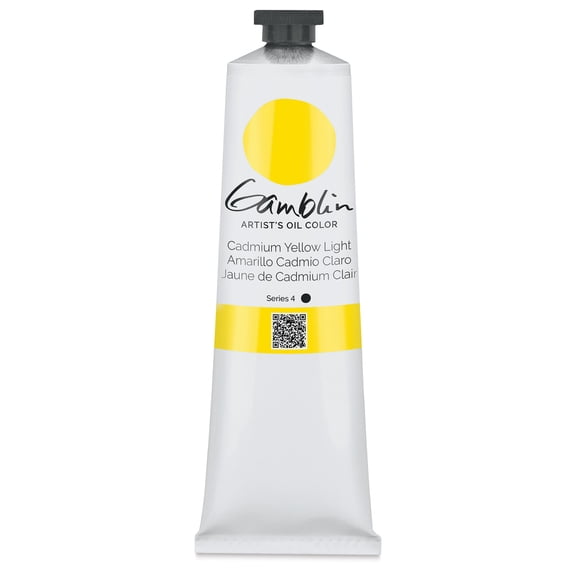 Gamblin Artist Grade Oil Color, 150ml, Cadmium Yellow Light
