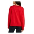 thumbnail image 2 of Tommy Hilfiger Womens Crewneck Ribbed Trim Sweater, 2 of 2