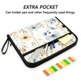 thumbnail image 2 of WOBOGO Watercolor Wildflowers Expanding File Folder Letter Size Accordion Filing Organizer 13 Pocket Separate Organ Pocket, 2 of 7
