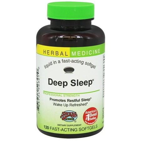 California Poppy Supplement - Herbs Etc - Deep Sleep Alcohol Free - 120 Softgels Contains California Poppy