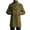 Army Green, variant on Turilly Double Breasted Warm Woolen Jacket Men's Fashion Casual Solid Color Buttons Pockets Long Sleeve Hoodless Casual Outwear Trench Coat