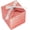 Red Glitter-Medium(4"x4"x4"), variant on Red Glitter Gift Boxes 4x4x4 Inch, Small Cube Favor Boxes with Silver Ribbon, Sparkly Paper Gift Box for Wedding, Party Favors, Christmas, Candy & Treat Packaging