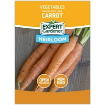 Expert Gardener Scarlet Nantes (Nantes Half Long) Carrot Vegetable