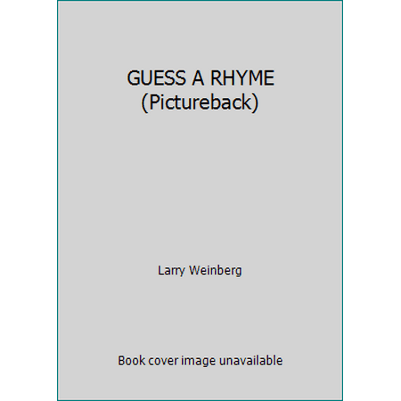 GUESS A RHYME (Pictureback) [Paperback - Used]