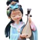 thumbnail image 5 of Colección de artesanías de estatuas de belleza antiguas chinas Arte de escritorio Historia china Mujer Wang Zhaojun, 5 of 9