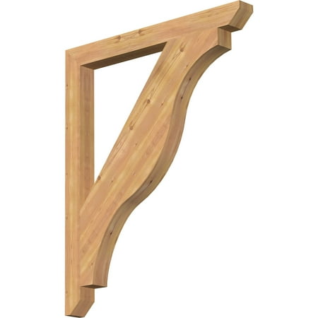 

Ekena Millwork 3 1/2 W x 38 D x 46 H Funston Slat Smooth Bracket Western Red Cedar