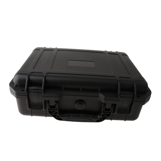 Caja de herramientas impermeable, resistente con interior de espuma, caja de almacenamiento multiusos portátil. 446 x 345 x 155 cm