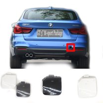 Trimla Rear Tow Cover for 13-20 BMW GT 3 M-sport 3GT Gran Turismo F34 GT3 Fit 320d 320i 325d 328i 330dX 335i 2013 2014 2015 2016 2017 2018 2019 2020 bumper Towing Hook Eye Cap 51128061551
