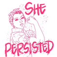 thumbnail image 2 of CafePress - Rosie The Riveter She Persiste - 11 oz Ceramic Mug - Novelty Coffee Tea Cup, 2 of 4