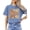 Blue Jean Shirt, variant on Trendy Mama Checkered Fall Shirt for Women Cute Sunflower Floral Tee for Moms Seafoam Shirt Adult X-Large