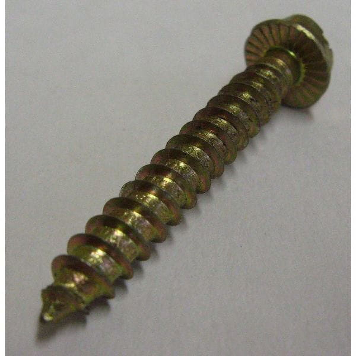 Manufacturer Varies Concrete Anchor Screw,Hex,1/4 in,PK100 14112HS