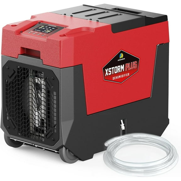 ARGENDON 180PPD Commercial Dehumidifier with Pump Whole House Dehumidifier Suit for 2,300 Sq.Ft Space with Drain Hose for Crawl Spaces, Industry Use, Garage, Basements, limited 5-Year-Warranty