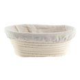 thumbnail image 5 of AMERTEER Promotion clearance!Durable Low Oval Rattan Brotform Banneton Cane Bread Food Proofing Liner Basket Storage B1, 5 of 5