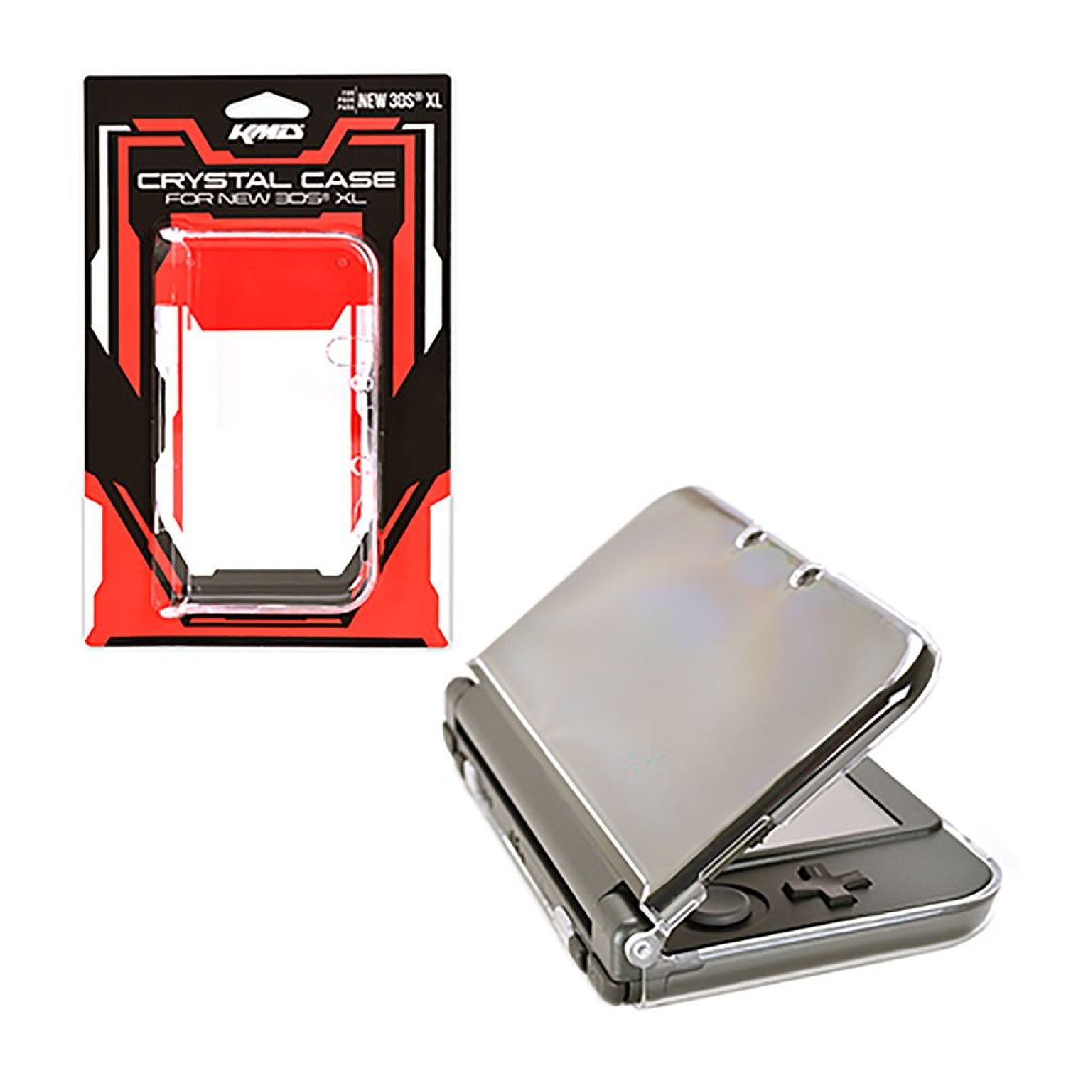 KMD Nintendo New 3DS XL LL Case Clear Crystal