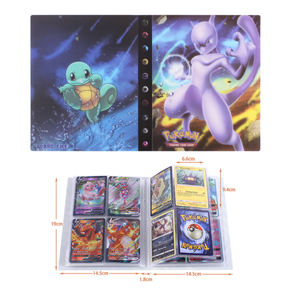 Pokemon Cards Album Holder Binder Folder Book List Collectors 240 Cards Capacity