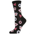 thumbnail image 2 of MeMoi Coffee and Donuts Bamboo Blend Crew Socks - Mens - Male, 2 of 2