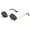 Black, variant on Cloud Shape Vintage Sunglasses Glasses Glasses Tone Retro Irregular Unisex