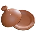 thumbnail image 2 of Moroccan Large Lead Free Cooking Tagine None Glazed 12 Inches Authentic Food, 2 of 6