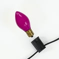 thumbnail image 4 of Northlight Ampoules de Remplacement de Noël Incandescentes C7 Opaques - Rose - Lot de 25, 4 of 5