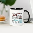 thumbnail image 3 of CafePress - Best. Dad. Ever. Mug - 11 oz Ceramic Mug - Novelty Coffee Tea Cup, 3 of 4