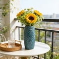 thumbnail image 5 of CxhicLuv Creative Floral Arrangement Vase, Durable Plastic Centerpiece for Fresh and Artificial Flowers, Decorative Accent for Bedroom, Kitchen, Living Room, Elegant Home Decor, Sturdy Plastic Vase, 5 of 6