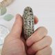 thumbnail image 3 of Vocoste Faux Crystal Palm Stone Oval Pulido Worry Stones Beige Dalmation Jasper para Stress Relax, 3 of 6