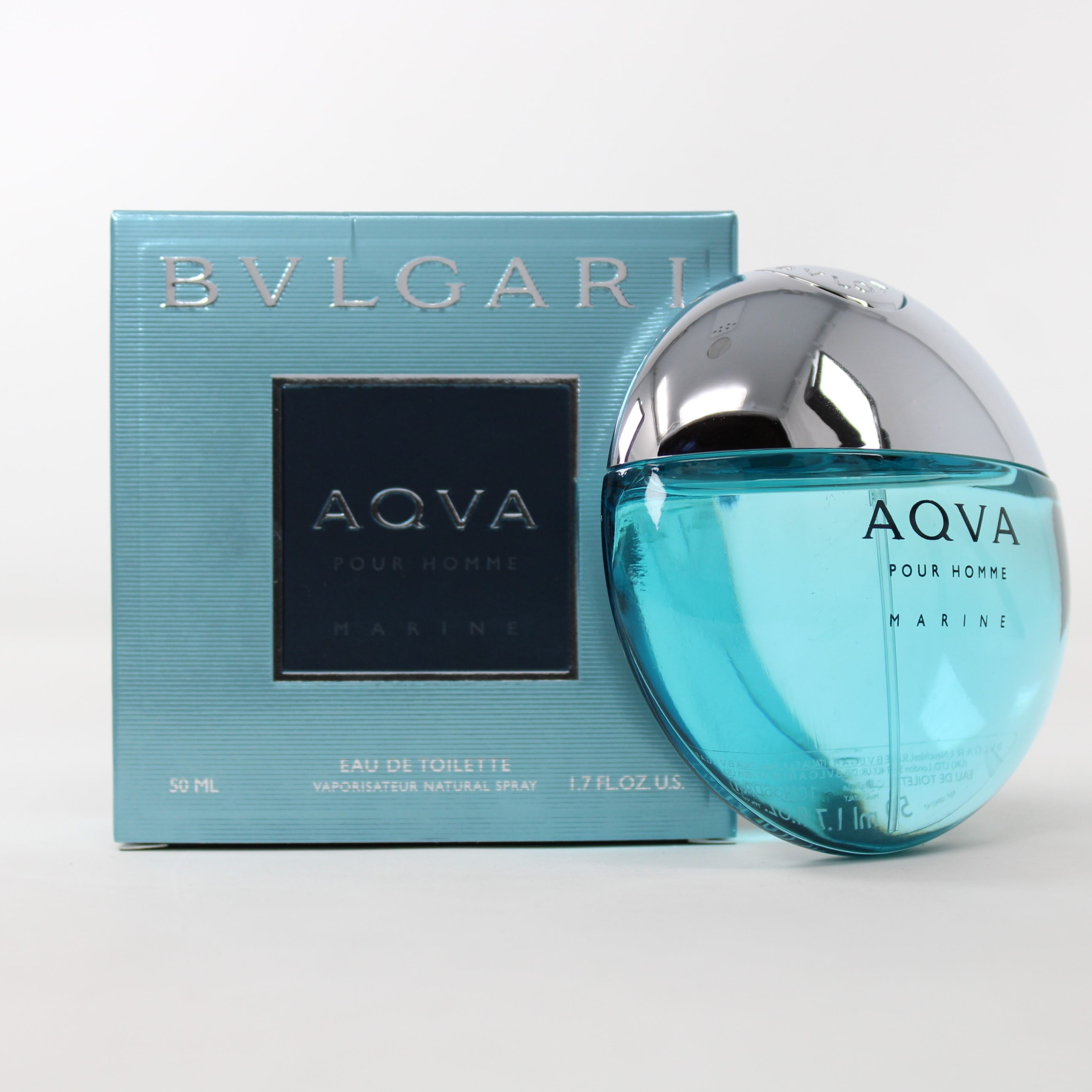 Bvlgari Aqva Pour Homme Marine Eau De Toilette Spray for Men 50Ml/1.7Oz