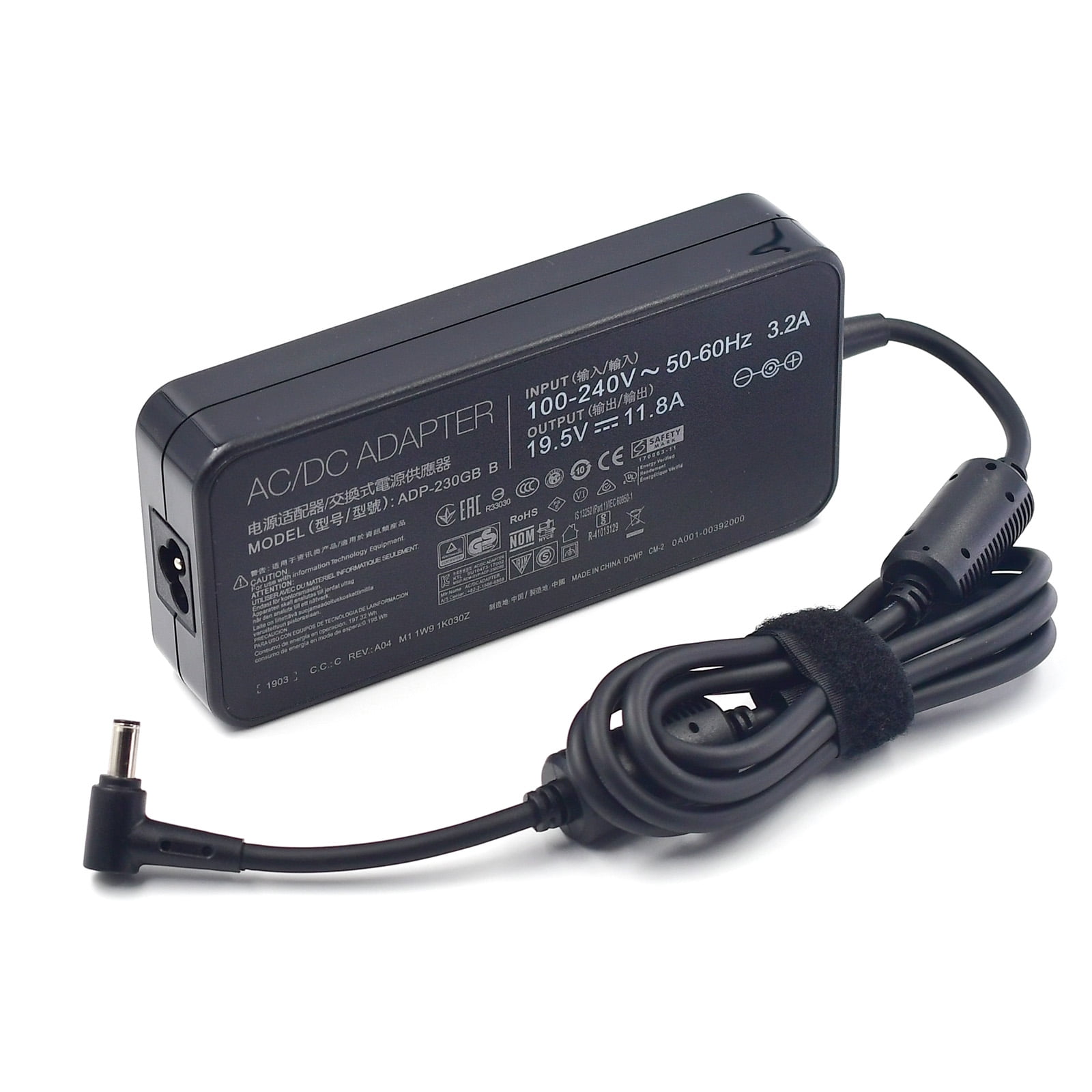 230W 19.5V 11.8A AC Adapter Charger for ASUS ROG Strix G731GU-EV011T  Zephyrus M GU502GU-ES014T ADP-230GB B 